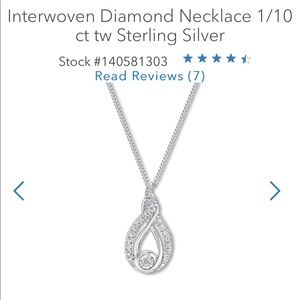 Kay Jewlers Interwoven Necklace